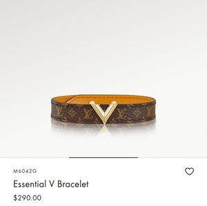 Louis Vuitton Essential V Bracelet